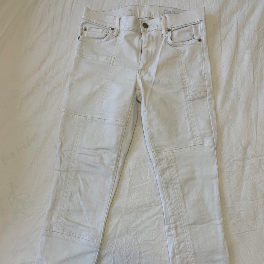 GAP White Skinny Jeans | Women’s 27 Petite